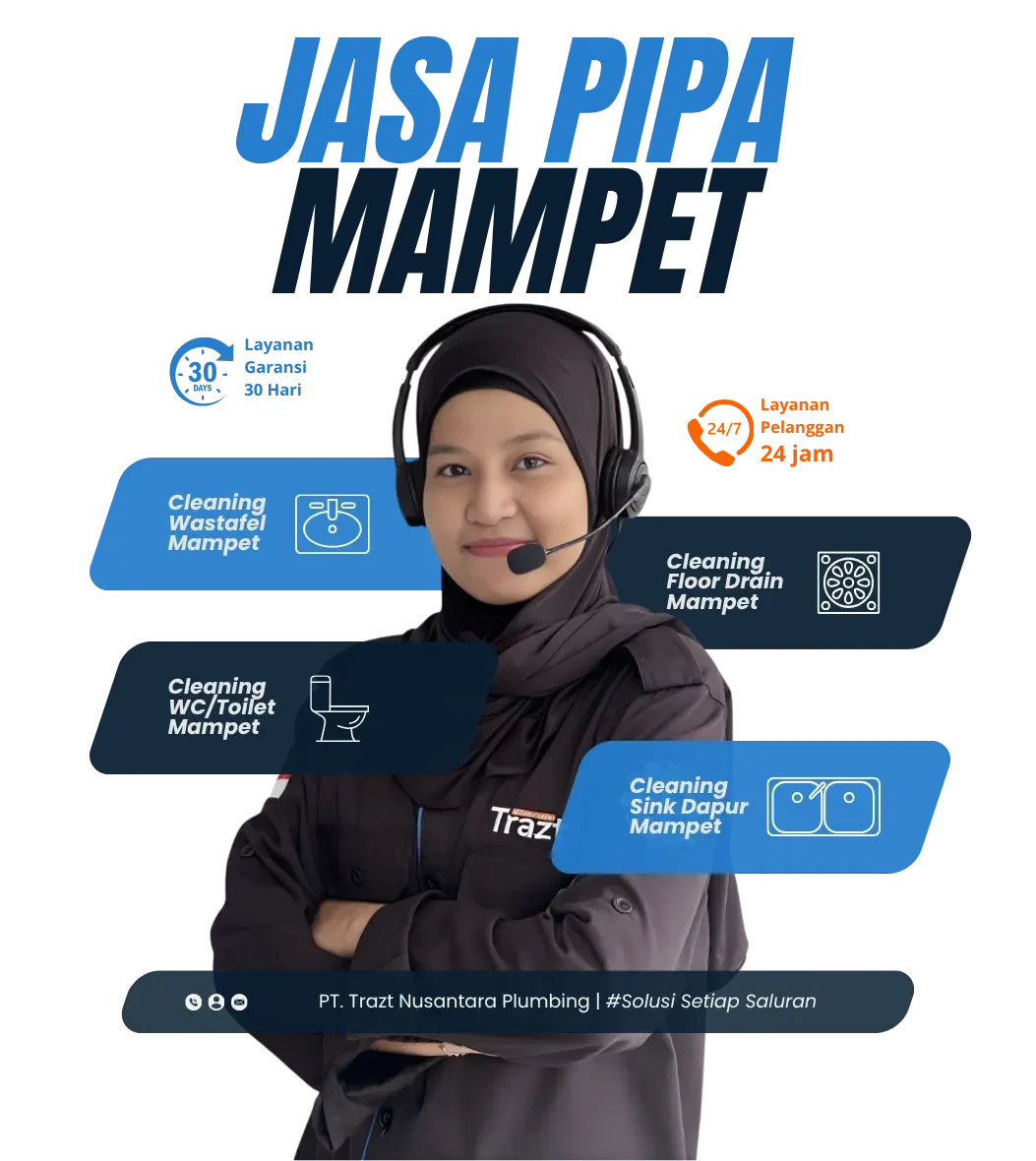 JASA SALURAN PIPA MAMPET